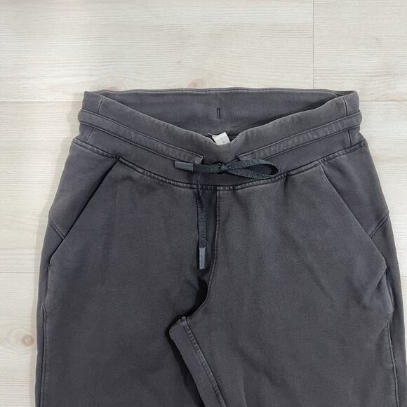 Lululemon Womens Scuba Jogger Sweatpants Relaxed Mid Rise Size 4 Gray Drawstring - Picture 2 of 11
